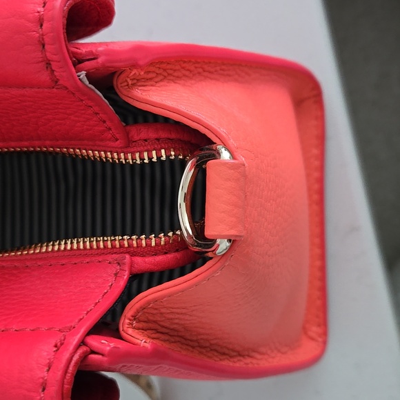 Never used KATE SPADE bag leather purse detachable adjustable strap tri-color - Picture 10 of 14